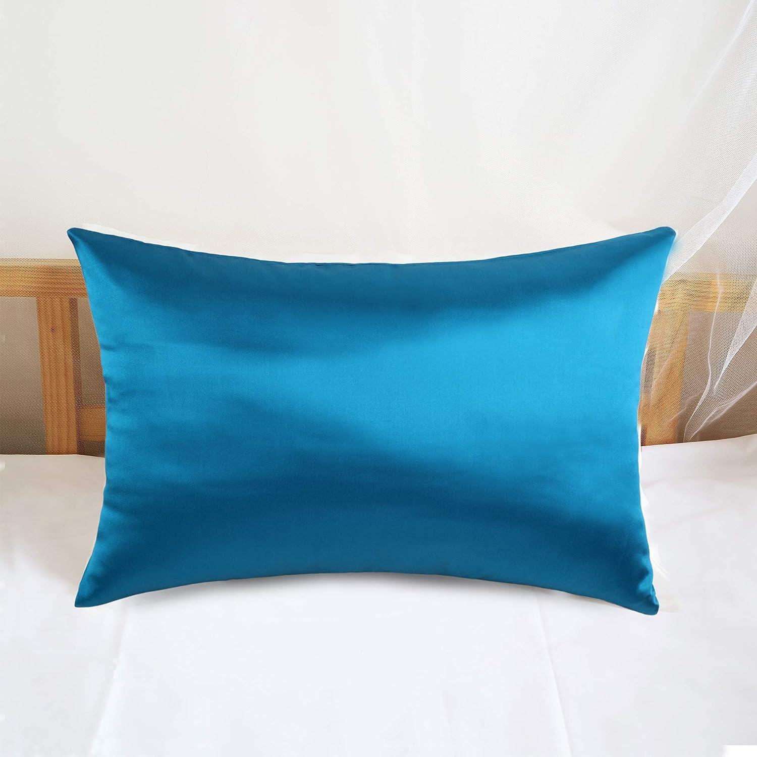 100% Pure 6A  Both Side Mulberry Silk Pillow Cover (Pack of 1) - Image 13