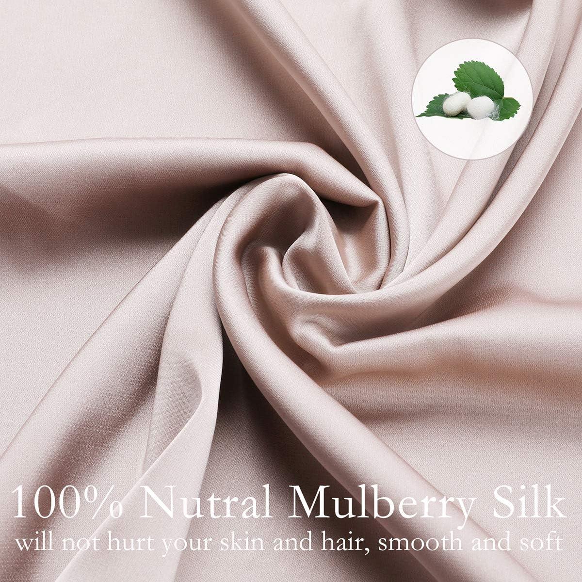 100% Pure 6A  Both Side Mulberry Silk Pillow Cover (Pack of 1) - Image 3