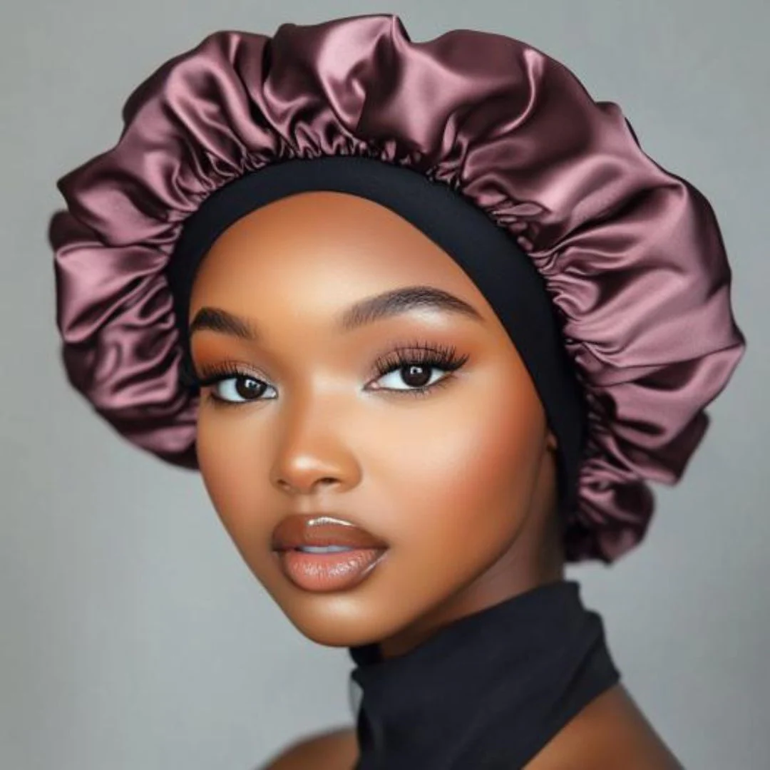 Silky Bonnet WITH 3 Silky SCRUNCHIES - Image 11