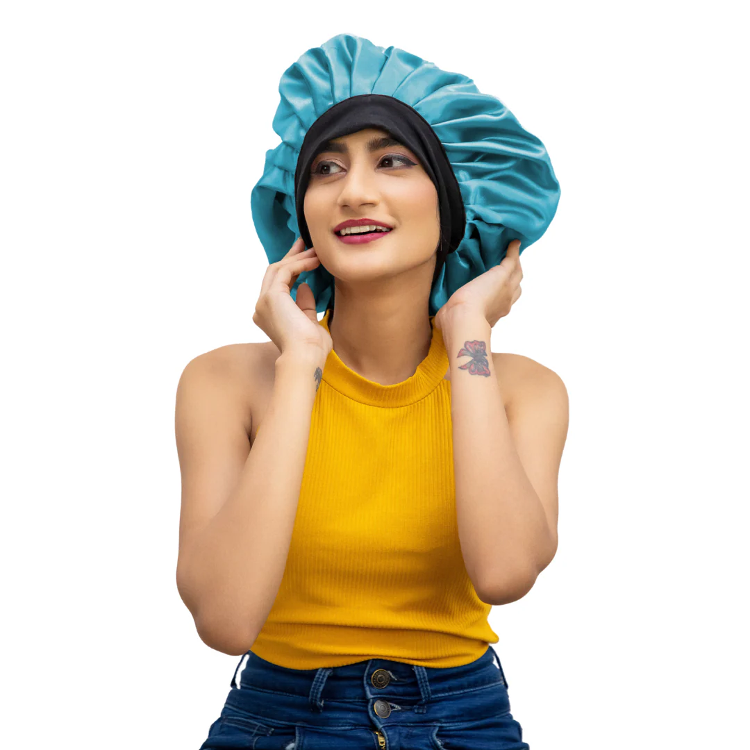 Silky Bonnet WITH 3 Silky SCRUNCHIES - Image 44