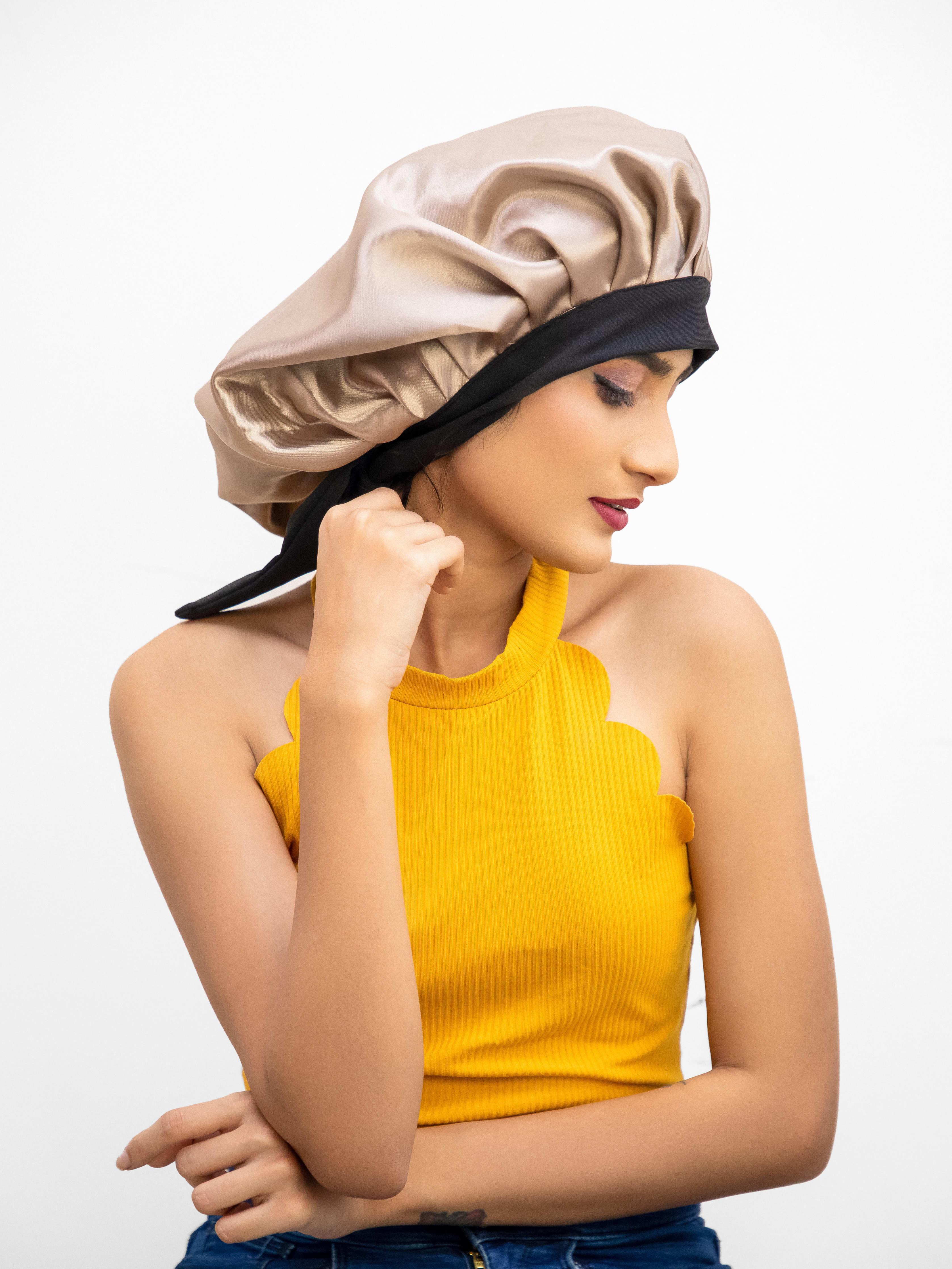 Silky Bonnet WITH 3 Silky SCRUNCHIES - Image 7