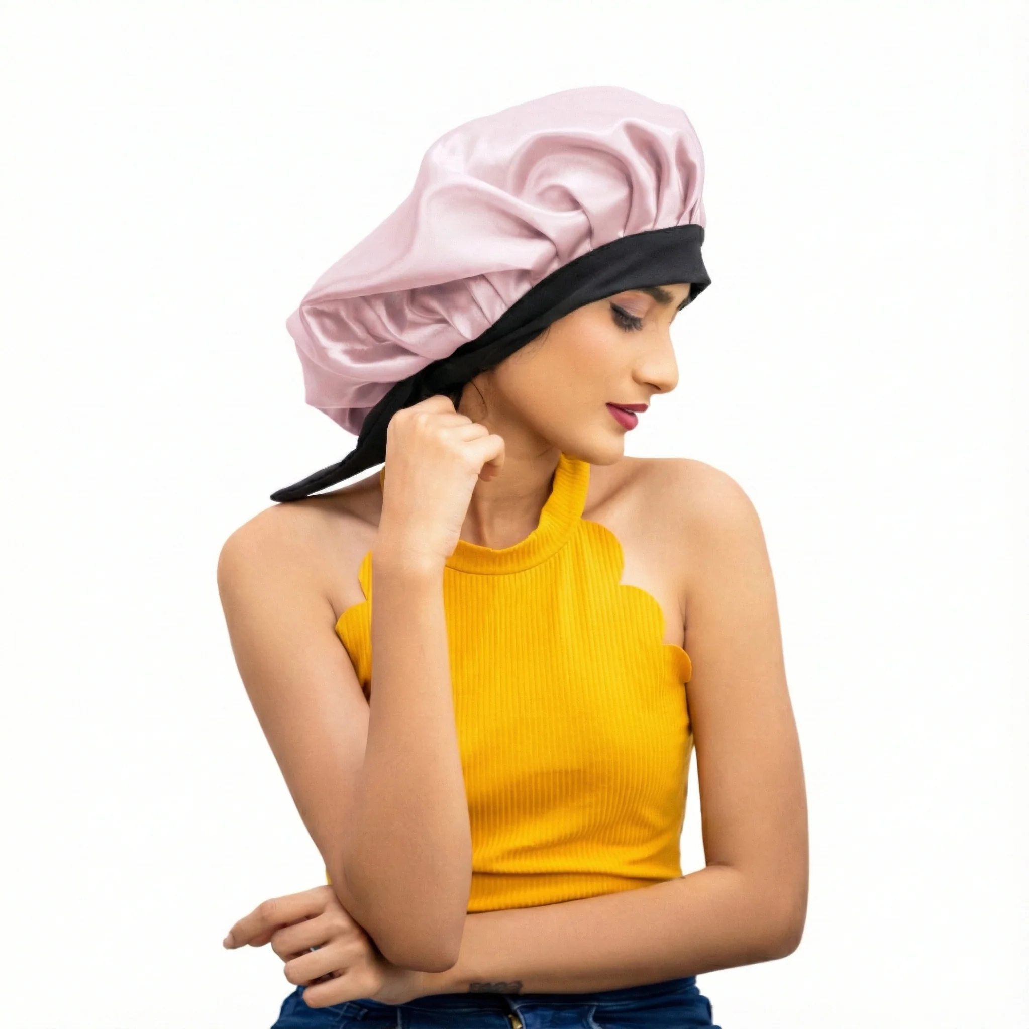 Silky Bonnet WITH 3 Silky SCRUNCHIES - Image 72