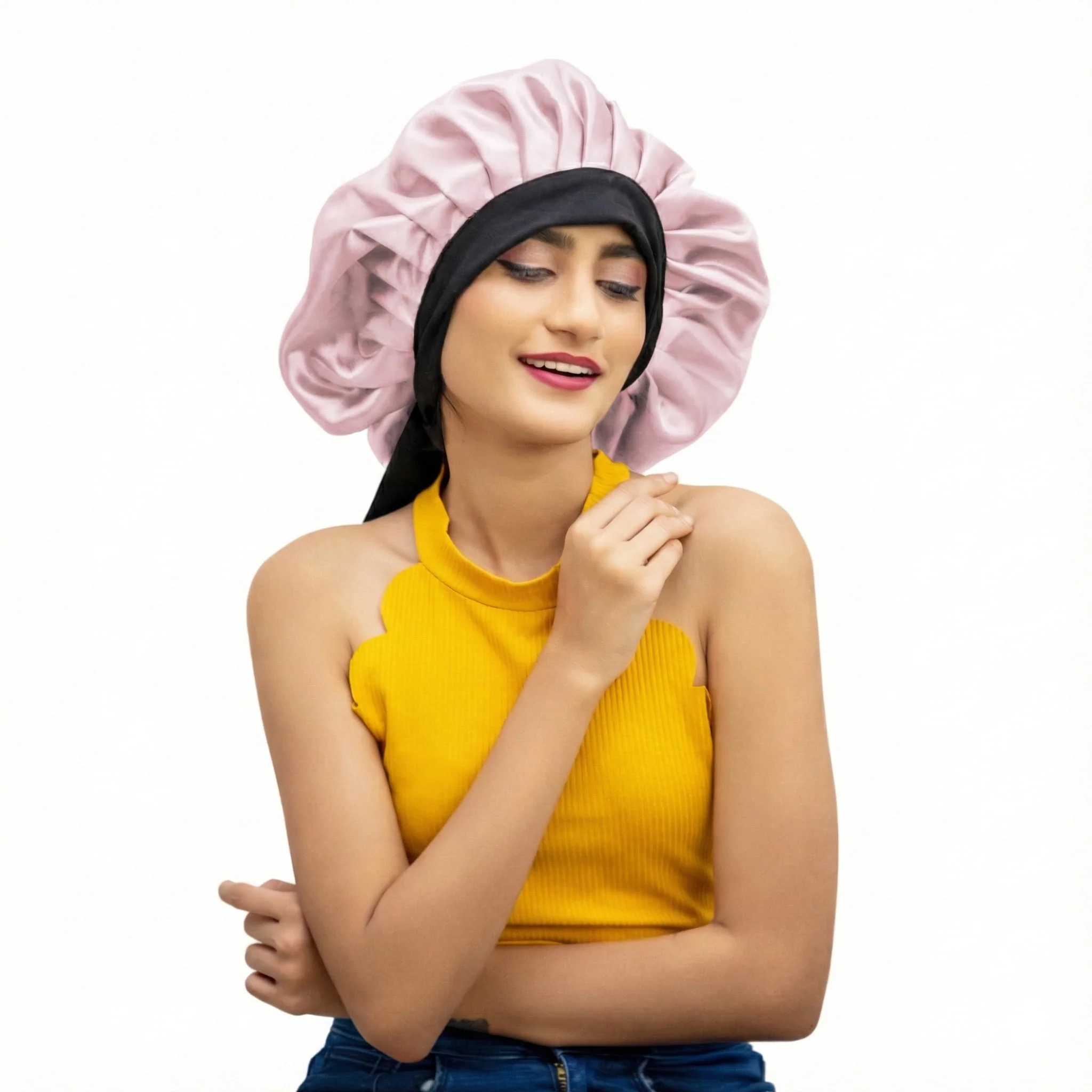 Silky Bonnet WITH 3 Silky SCRUNCHIES - Image 75