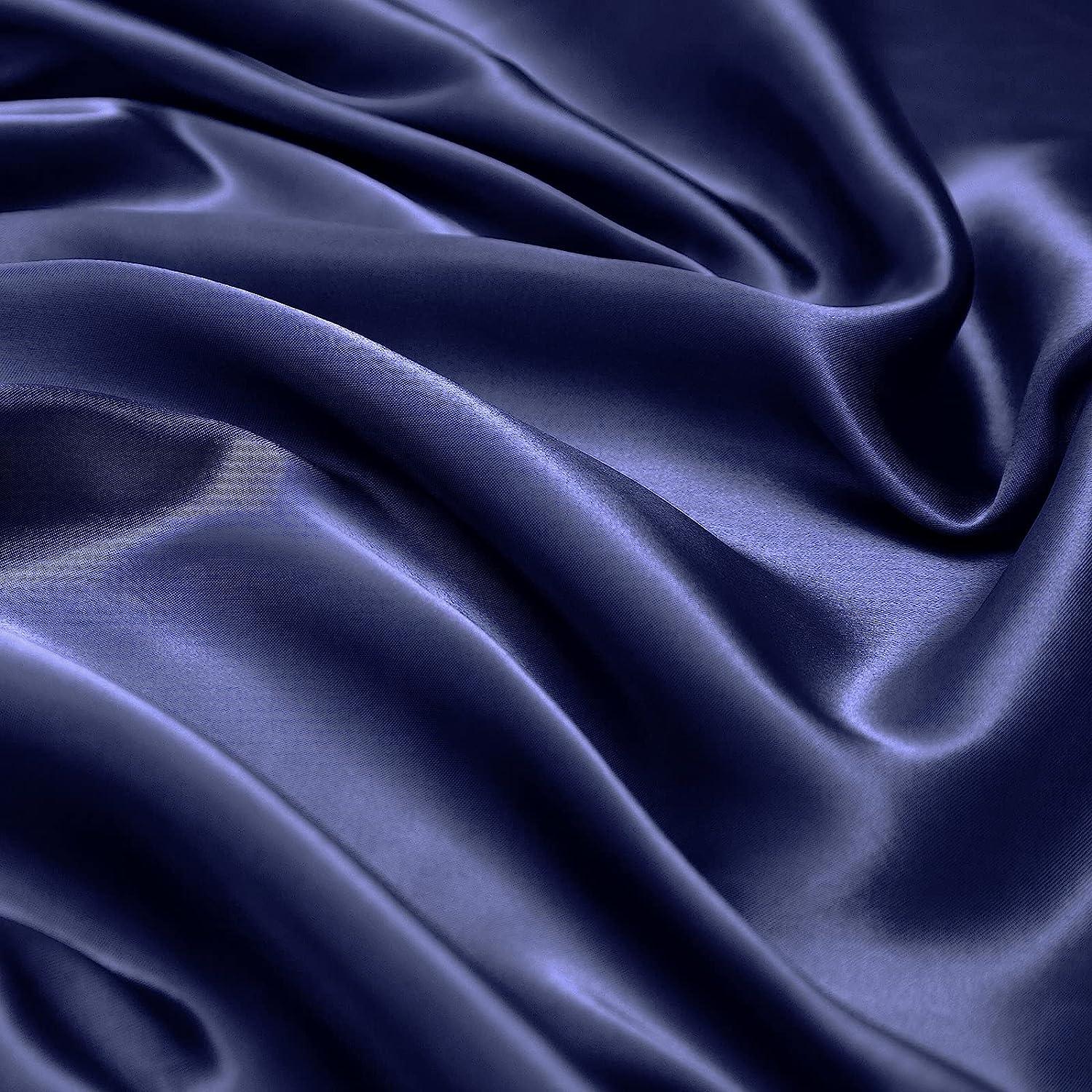 Silky Elastic Fitted Sheets with 2 Pillow Covers - Image 38
