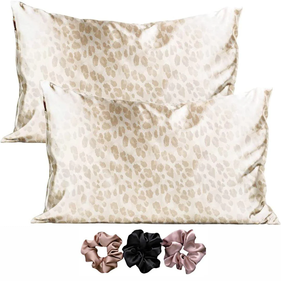 Luxury Silky Pillowcase (Set of 2) + "FREE" 3 Silky Scrunchies - Image 28