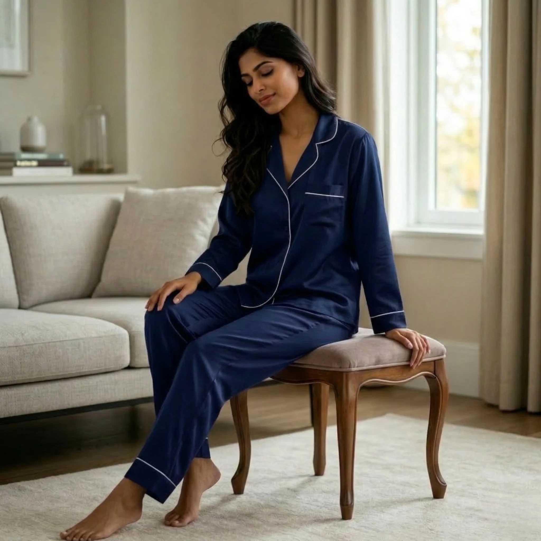 Silky Pyjamas Set - Image 43