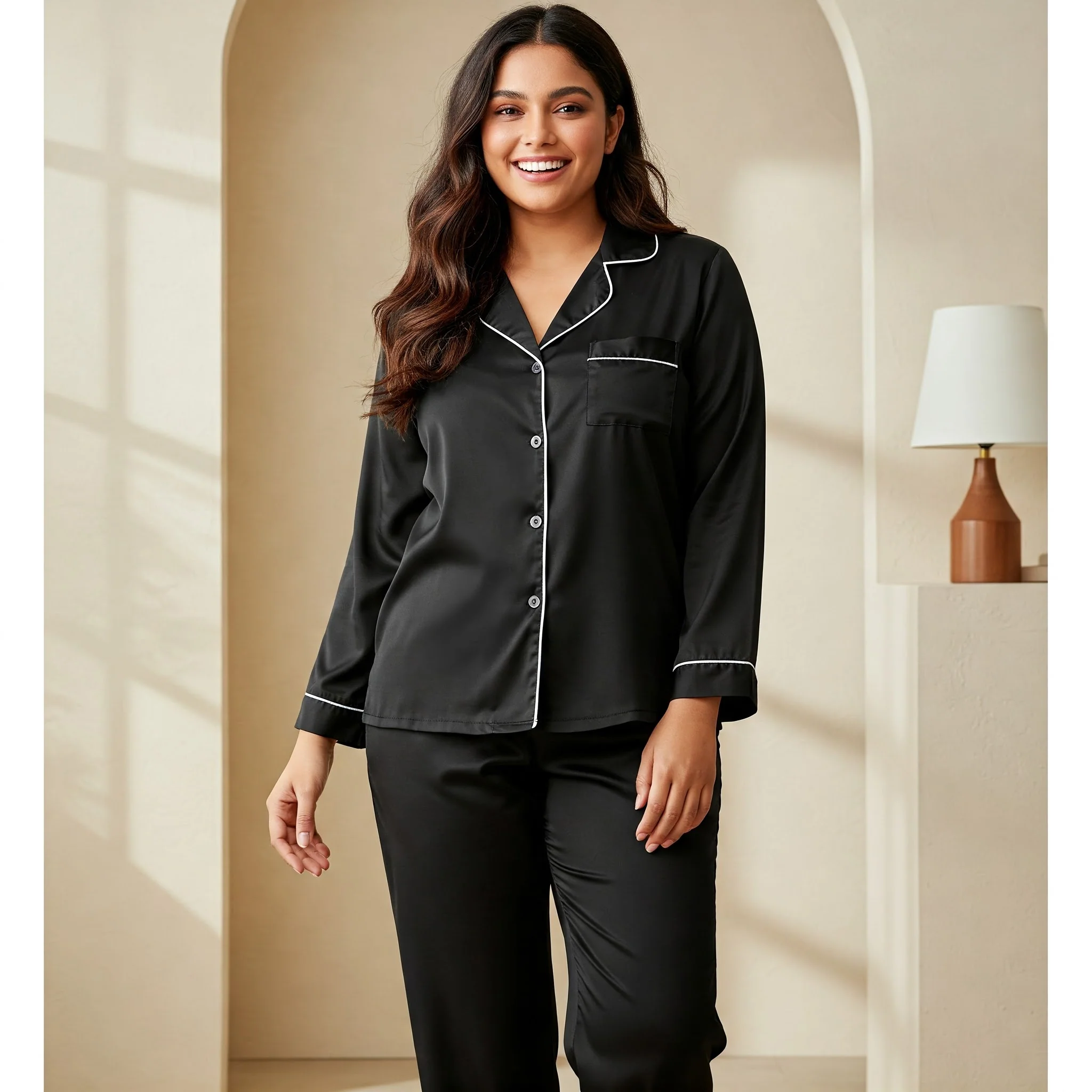 Silky Pyjamas Set - Image 8