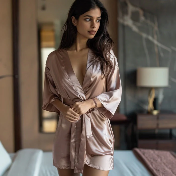 Silky Robe and Eye Mask Bundle - Image 66