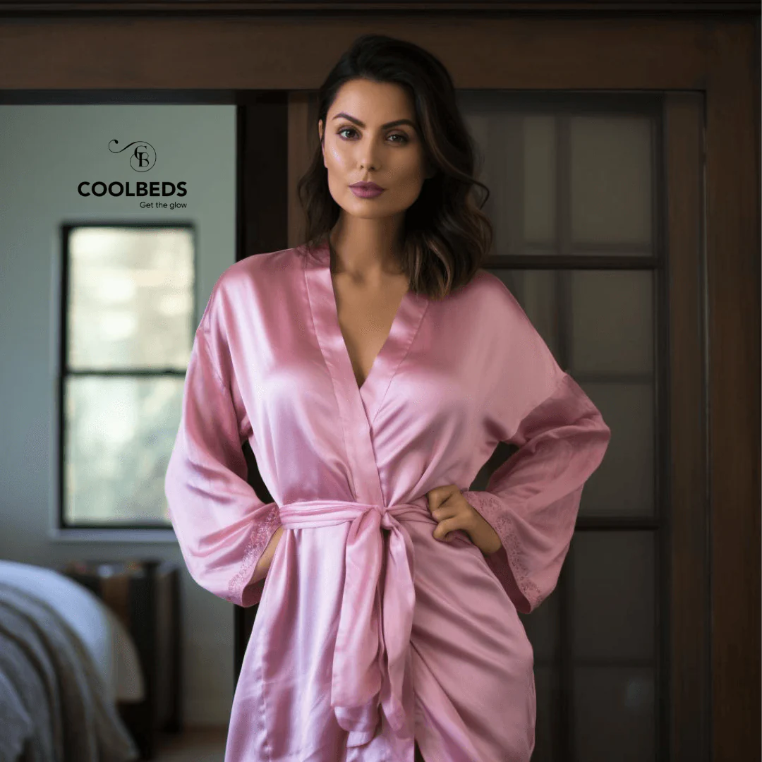 Silky Robe and Pillowcover Bundle - Image 13
