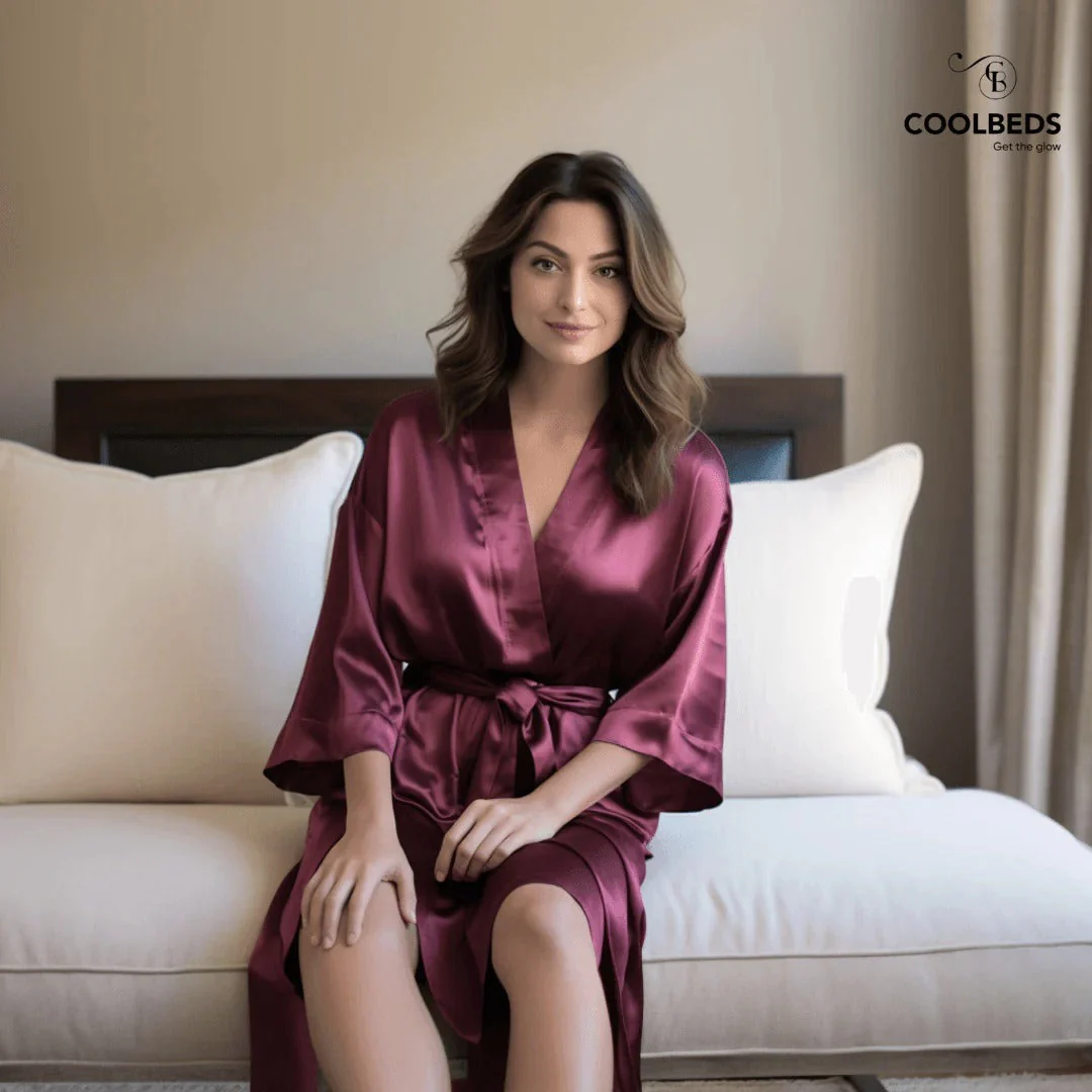 Silky Robe and Pillowcover Bundle - Image 41