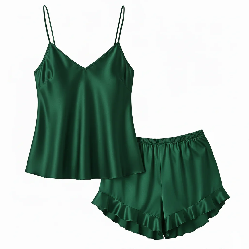 Silky Slip and Shorts Set - Image 45