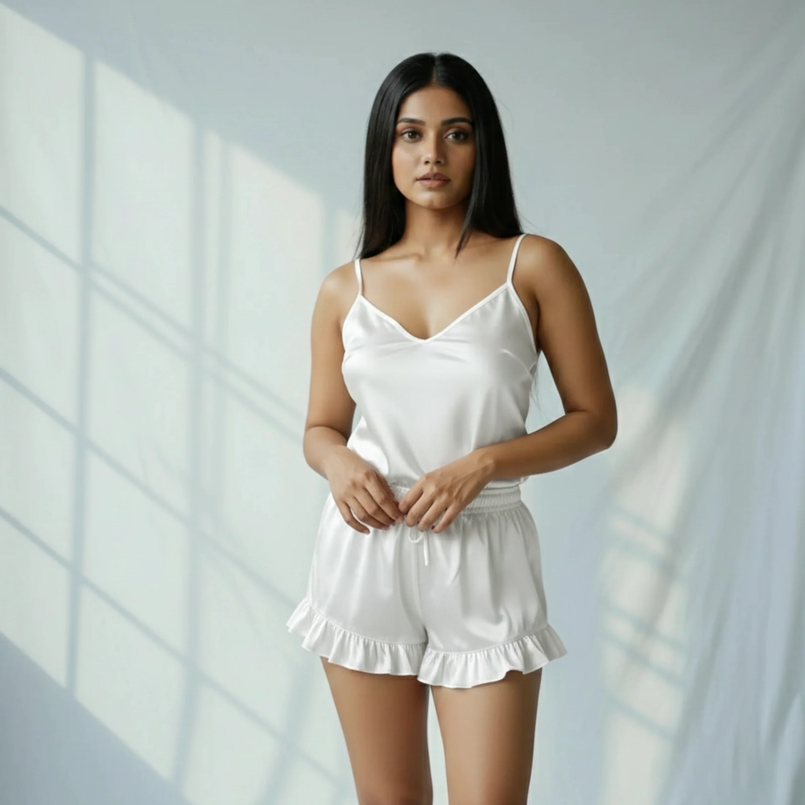 Silky Slip and Shorts Set - Image 69