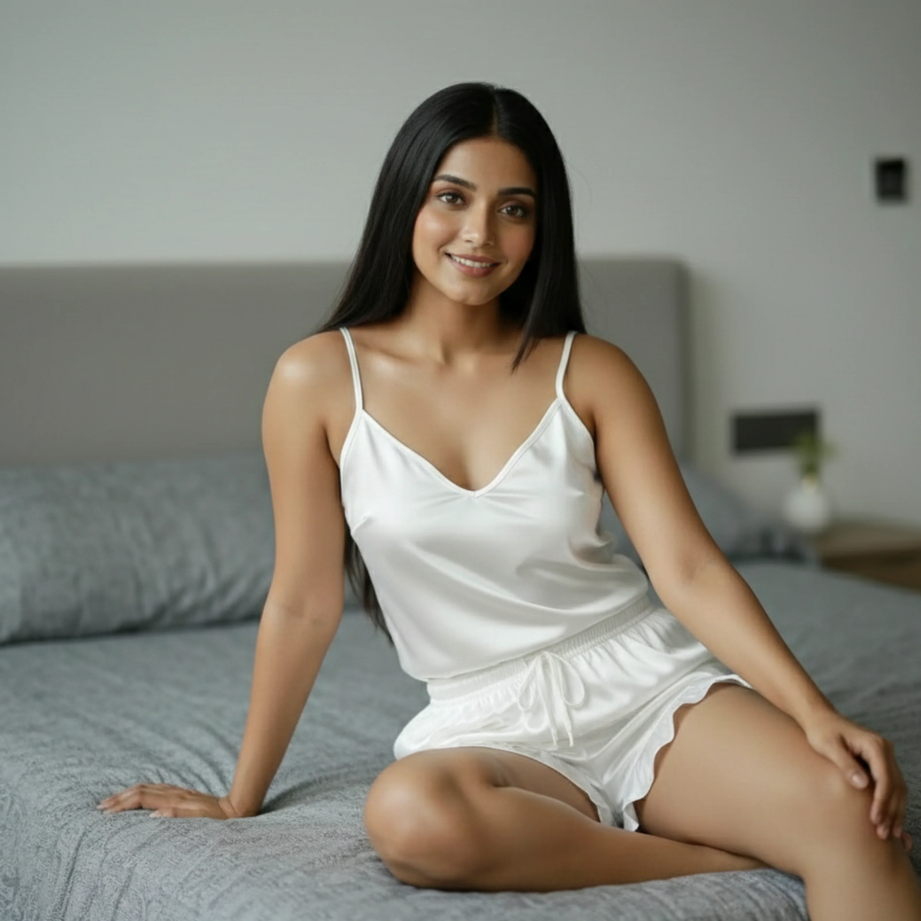 Silky Slip and Shorts Set - Image 76
