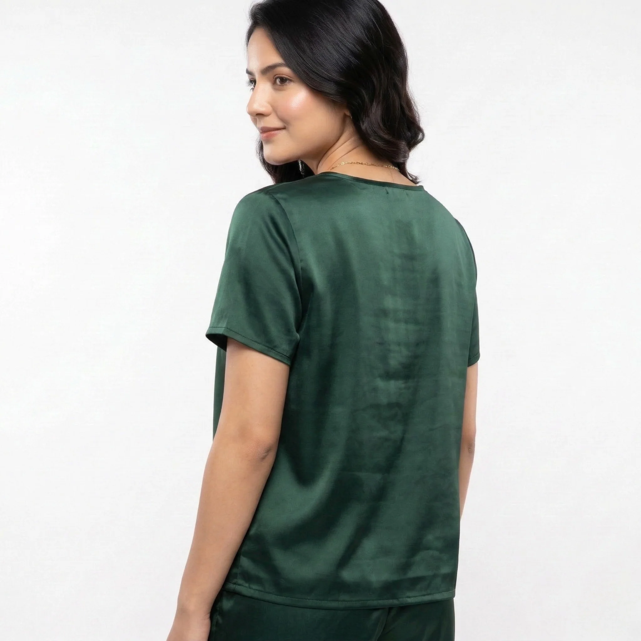 Silky Tshirt and Shorts Set - Image 18