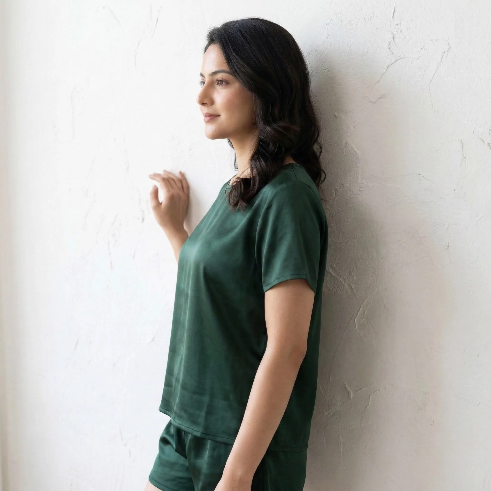 Silky Tshirt and Shorts Set - Image 20