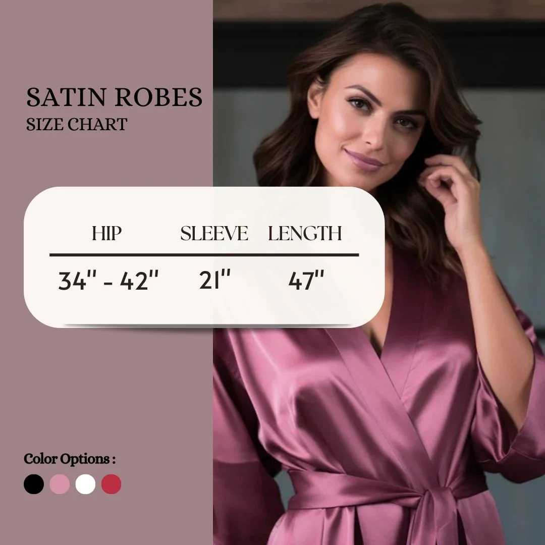 Silky Babydoll Belted Kimono Robe - Image 55